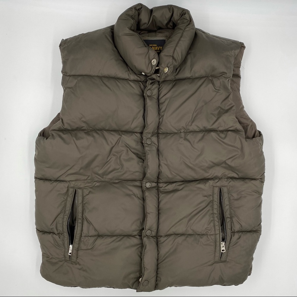 Old Navy Brown Puffer Vest